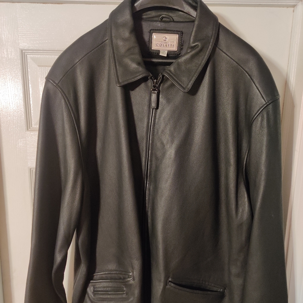 Beans New leather coat